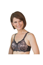 ABC 514 Princess Lace Bra Black & Champagne
