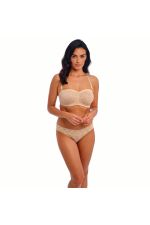 Wacoal Halo Lace Strapless Bra - Nude