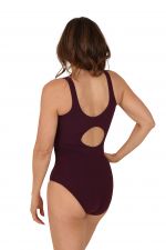 Jayne Burgundy Swimsuit