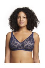 Royce Zahra 1404 Bra Blue & Nude