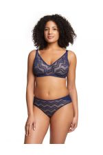 Royce Zahra 1404 Bra Blue & Nude