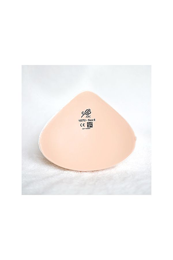 ABC 1072 Classic Triangle Lightweight Silicone Breast Form