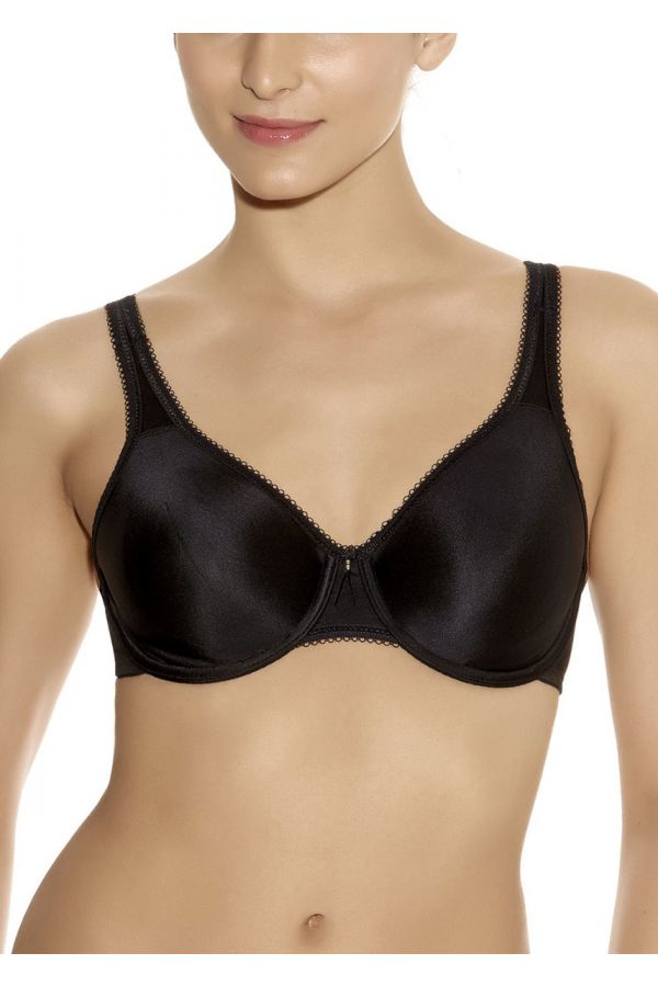 Wacoal Bra Full Busted Underwire - Basic Beauty, Black, 36G - Import It All
