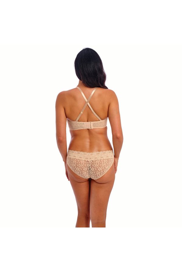 Wacoal Halo Lace Strapless Bra - Nude