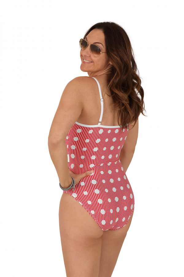 Thea Red Swimsuit