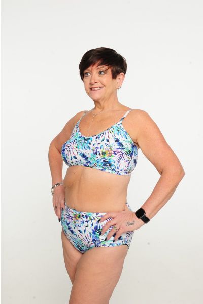 Lotus Lagoon V Neck Bikini