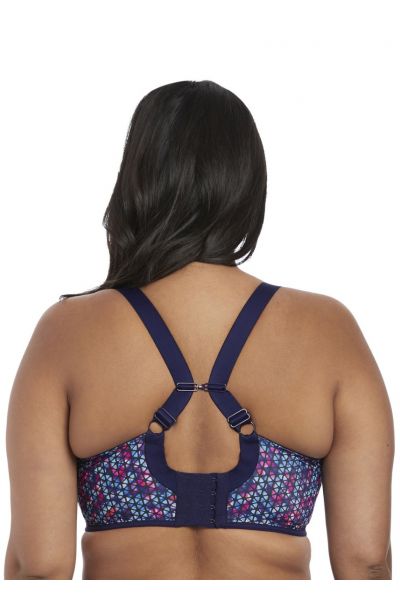 Elomi Energise EL8042 Bra Navy Geo